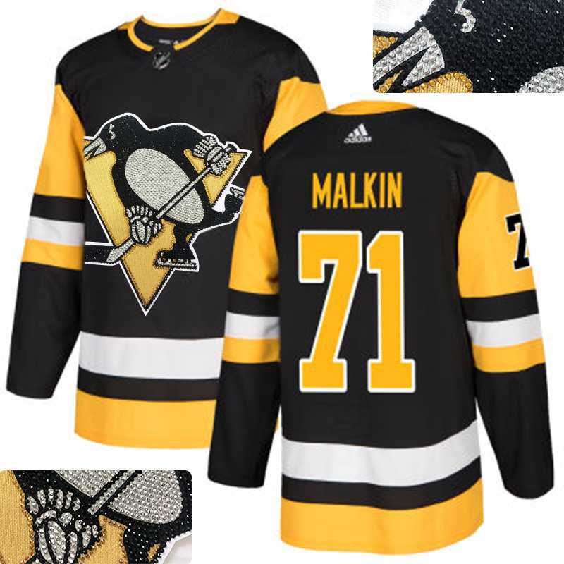 Penguins #71 Evgeni Malkin Black Glittery Edition Adidas Jersey,We sell and wholesale Penguins #71 Evgeni Malkin Black Glittery Edition Adidas Jersey on line form chian!